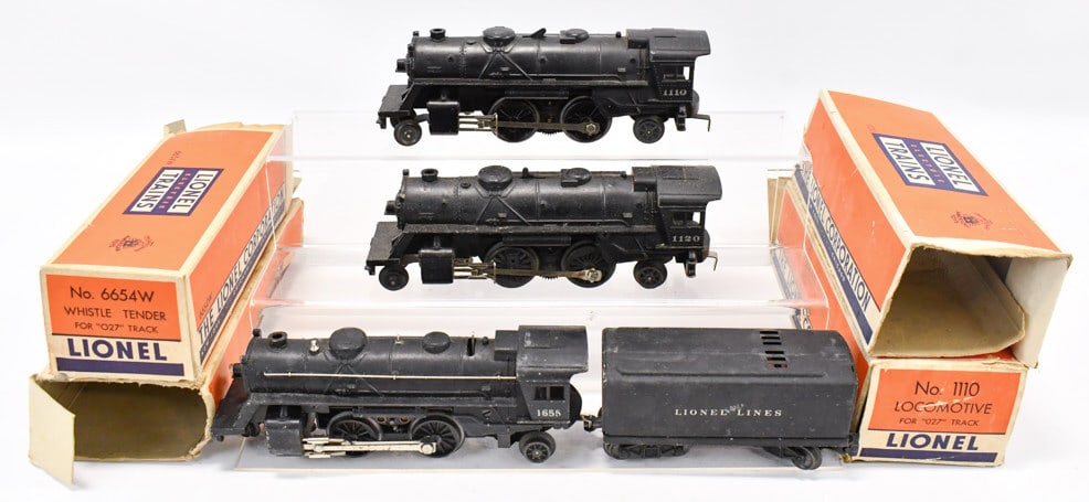Lionel #1110 #1120 #151 and #6654W (1 of 6)