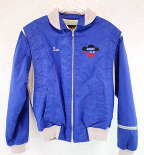 All American Racers Skoal Bandit Indycar Jacket: All American Racers Olsonite Eagle Team-Issued Crew Short-Sleeve Sweater. The sweater is in nice used condition. Has Olsonite Eagle graphics on the front and back.