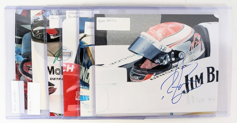 (6) IndyCar Signed Photographs (1 of 7)