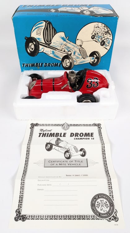 Nylint Thimble Drome Champion Tether Car Racer (1 of 7)