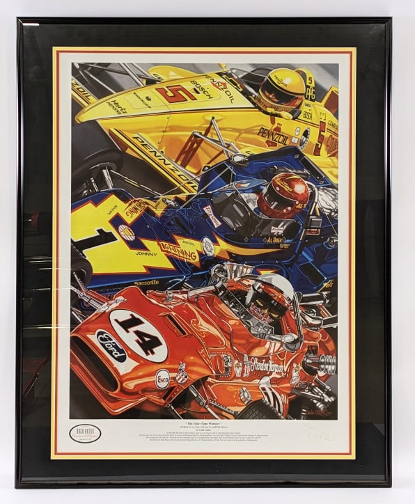 Colin Carter "The Four-Time Winners" Print (1 of 9)