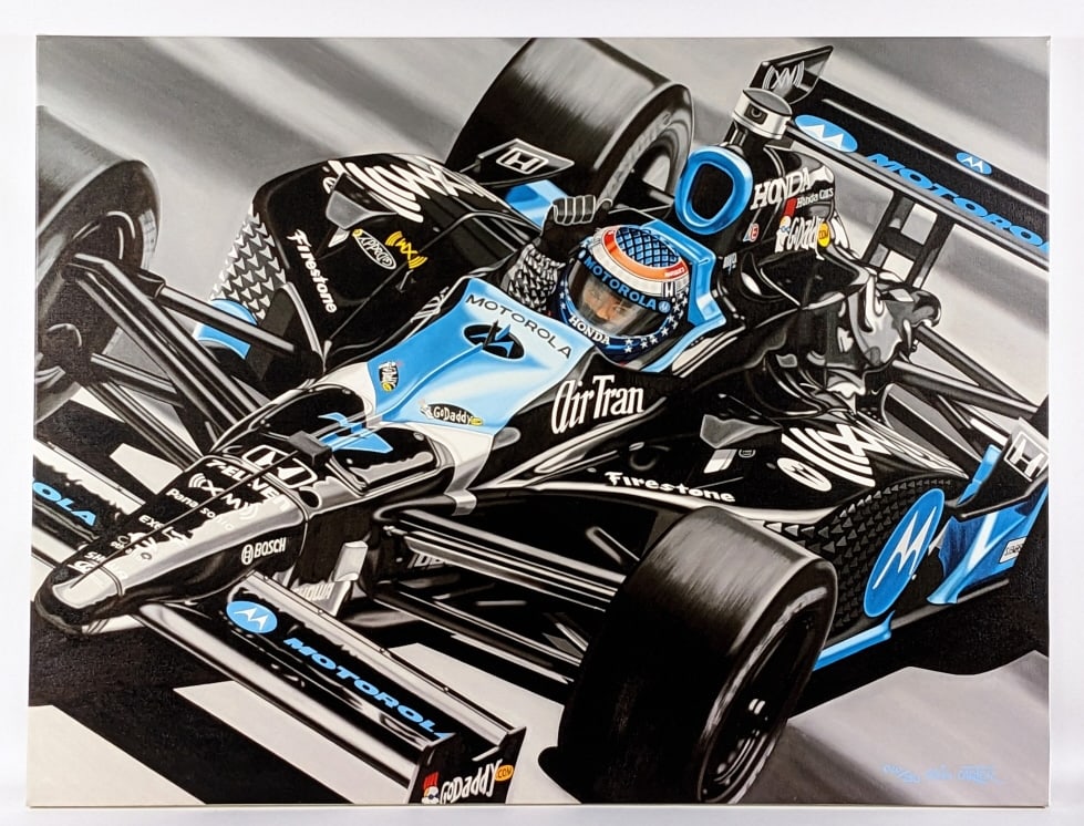 Colin Carter "Super Girl" Patrick Canvas (1 of 8)