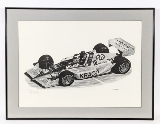 Bobby Rahal L/E Framed Print By David Gray (1 of 8)