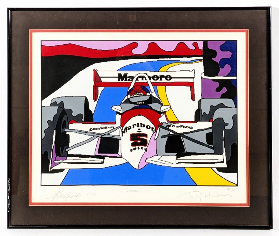 Emerson Fittipaldi Framed Print By Ray Masters (1 of 8)