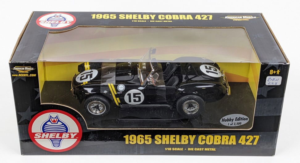 1/18 Ertl 1965 Shelby Cobra 427 Hobby Edition (1 of 8)