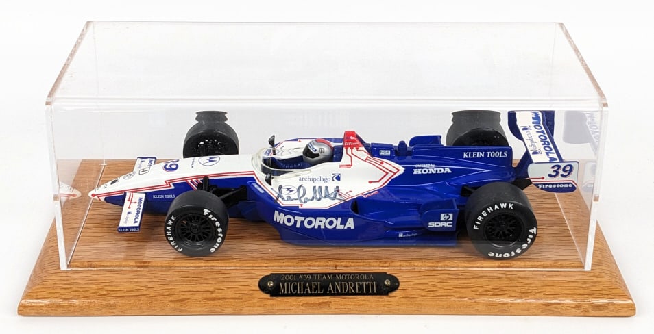 1/18 Michael Andretti Reynard Honda #39 Signed Car (1 of 6)