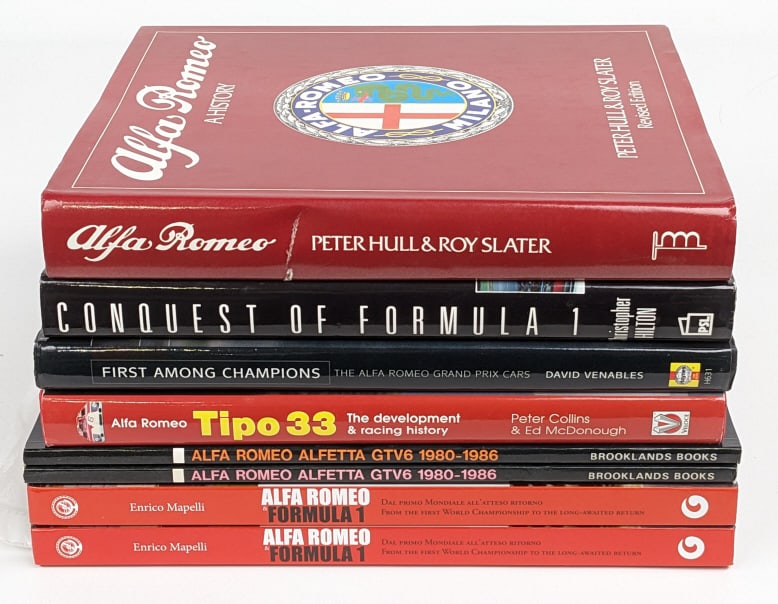 (8) Alfa Romeo Books (1 of 3)