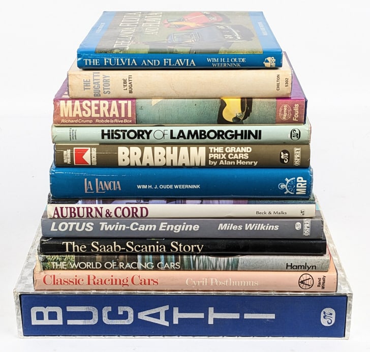 (12) Racing & Classic Car Books (1 of 4)