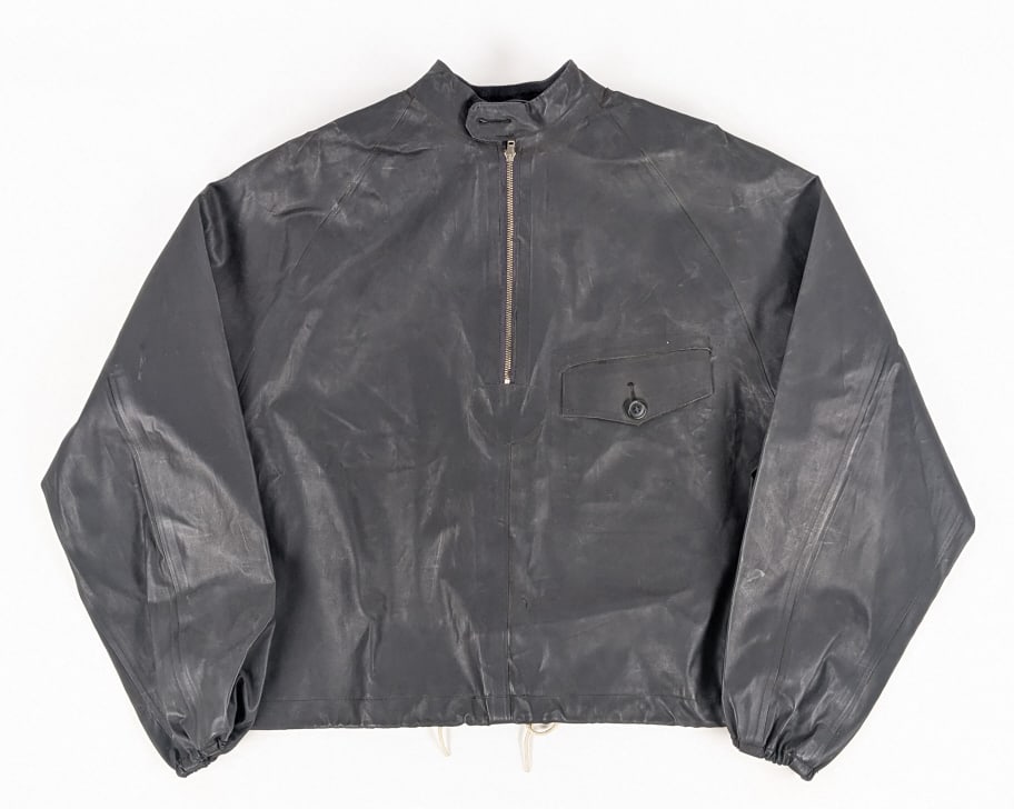 1950's Harley-Davidson Black Rain Jacket (1 of 4)
