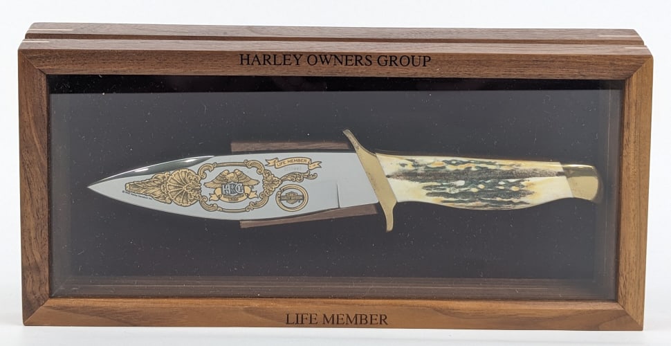 1995 Harley-Davidson HOG Life Members Knife w Case (1 of 7)