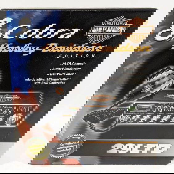 Cobra 40 Channel Harley Davidson Cb Radio Auction