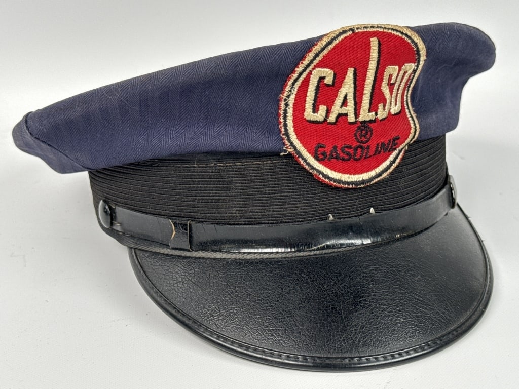 Vintage Calso Gas Station Attendant's Hat / Cap (1 of 7)