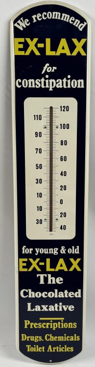 Vintage SST EX-LAX Chocolate Laxative Thermometer (1 of 9)