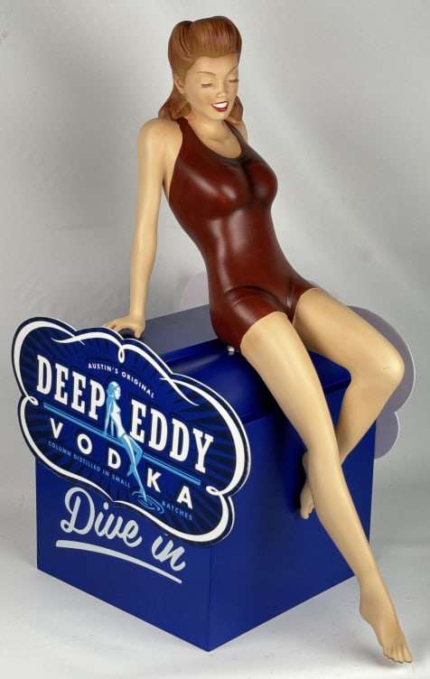 Deep Eddy Vodka " Betty " Pinup Girl Store Display (1 of 13)