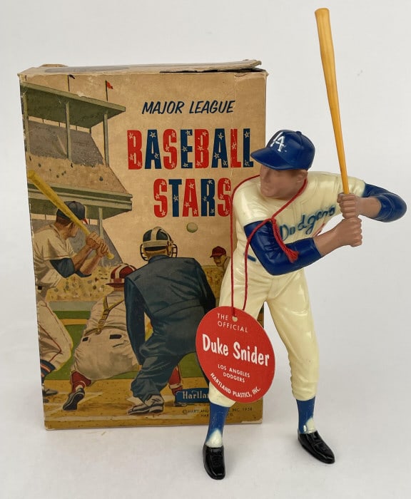 1958-62 Hartland Baseball Duke Snider Statue w Box (1 of 19)