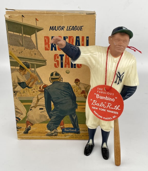1958-62 Hartland Baseball Babe Ruth Statue w Box (1 of 18)
