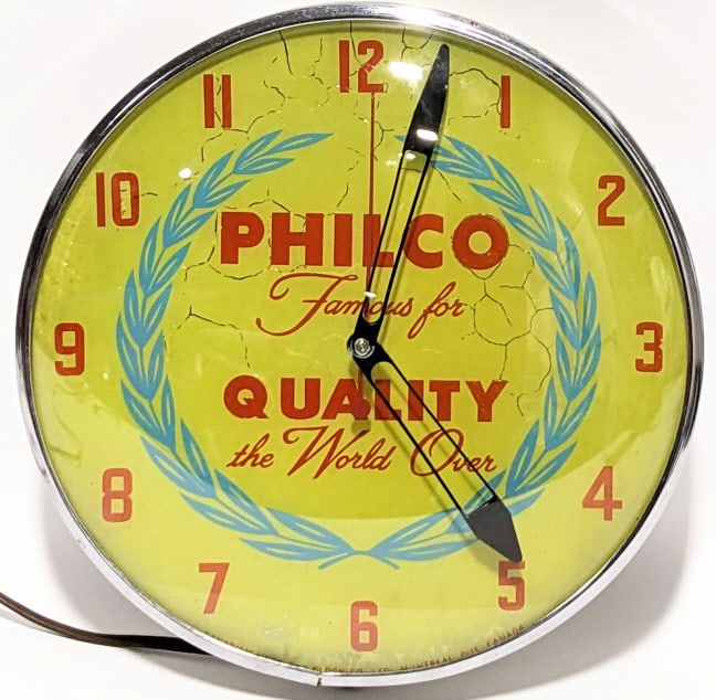 Vintage Philco Advertising Neon-Ray Clock (1 of 10)