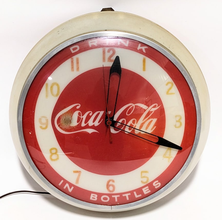 Vintage Coca-Cola Advertising Dualite Clock (1 of 10)