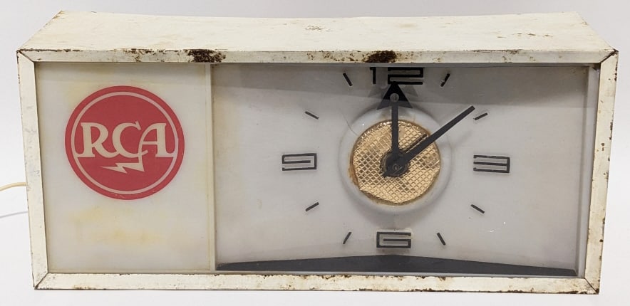 Vintage RCA Electron Tubes Advertising Clock (1 of 8)