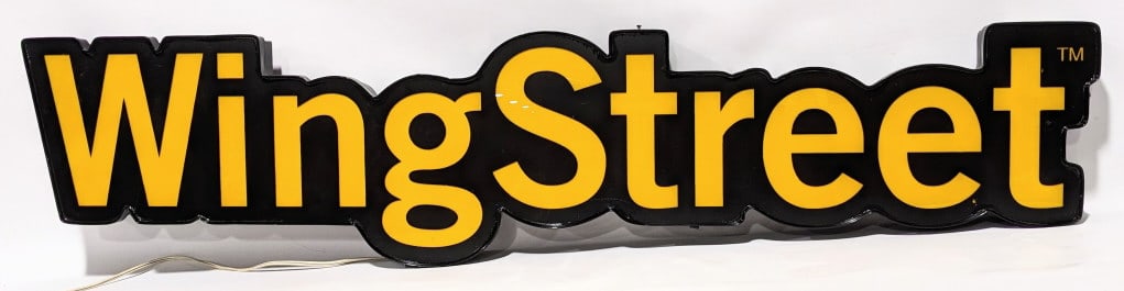 5ft Pizza Hut Wingstreet Lighted Advertising Sign (1 of 9)