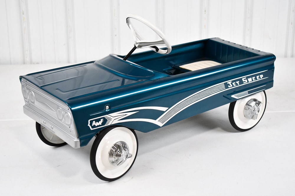 Restored AMF Jet Sweep Pedal Car (1 of 7)