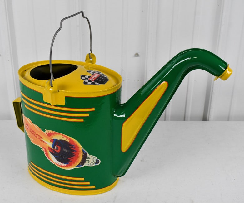 AC Fire-Ring Spark Plugs Racing Radiator Water Can (1 of 5)