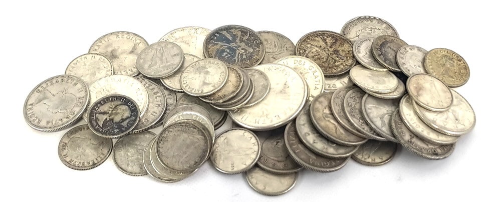 $11.50 Face Value 80% Silver Canadian Coinage (1 of 5)