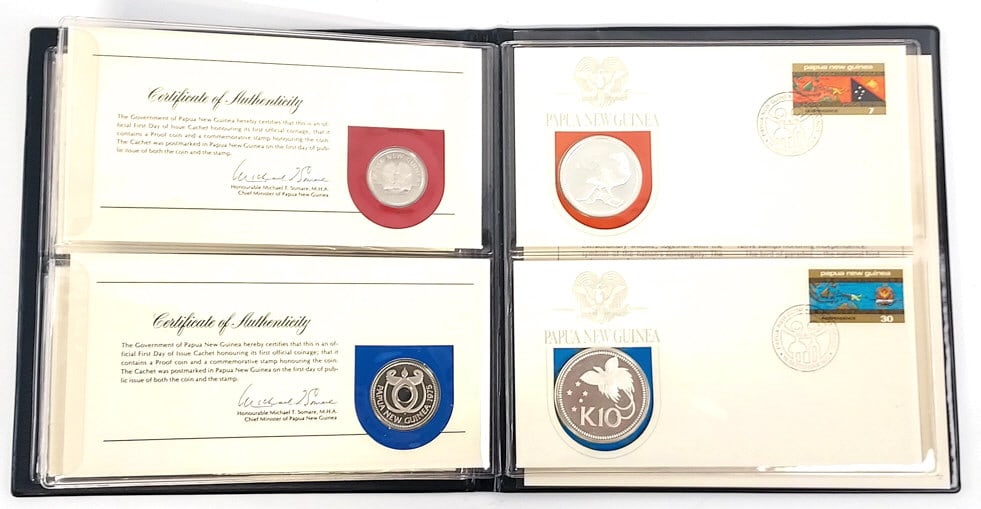 1975 Papua New Guinea First Coinage Set (1 of 7)