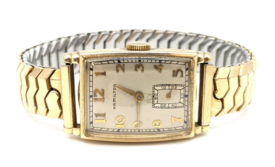 Vintage Men's Hamilton Tank Wristwatch (1 of 4)