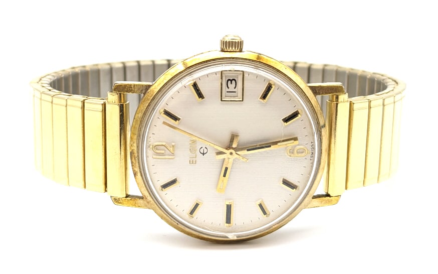 Vintage Men's Elgin Swiss Wristwatch (1 of 4)