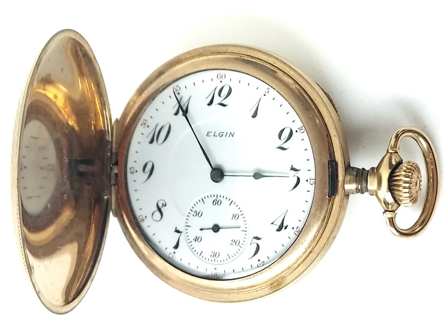 1913 Elgin Grade 314 Hunting Case Pocket Watch (1 of 9)