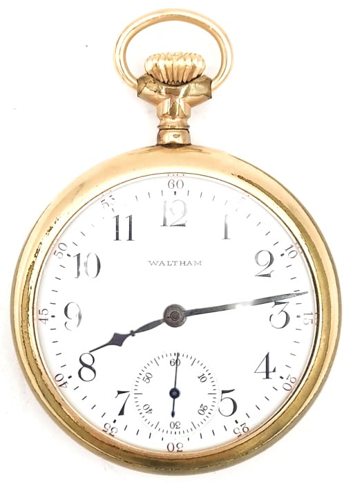 1908 Waltham Grade 620 Open Face Pocket Watch (1 of 5)