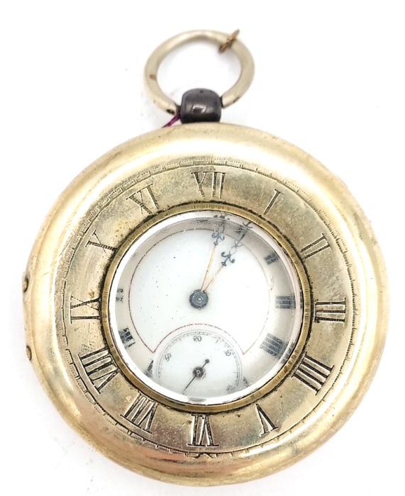 Antique Desert Case Open Face Pocket Watch (1 of 9)