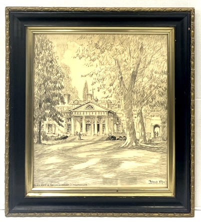 Fedrick Polley Graphite on Paper Thomas Jefferson (1 of 5)