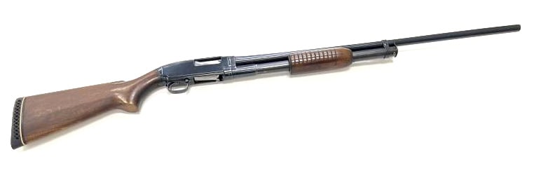 Winchester Model 12 .20 Ga Pump Shotgun: Winchester Model 12 .20 Ga Pump Shotgun. The manufacturing date on the Winchester is 1952. Winchester is in nice used condition. Barrel measures 28 inches in length, bore is clean. Blueing is strong, 