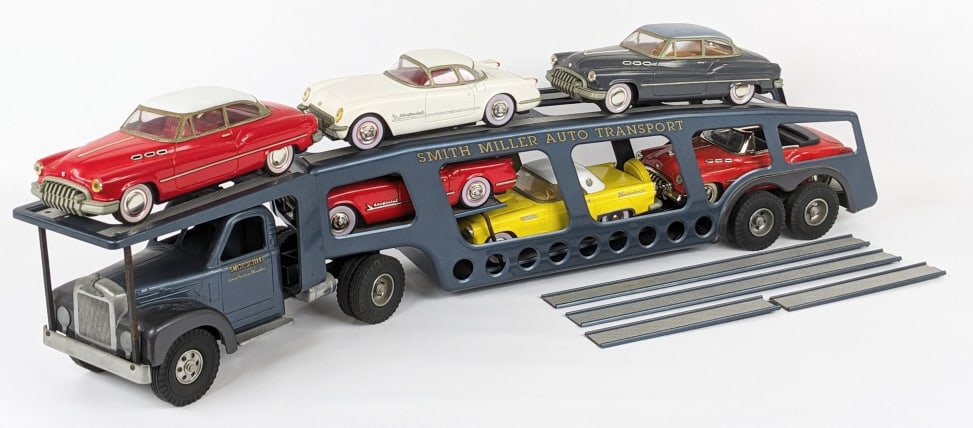 Fred T Smith Miller B Mack Auto Transporter w Cars (1 of 16)