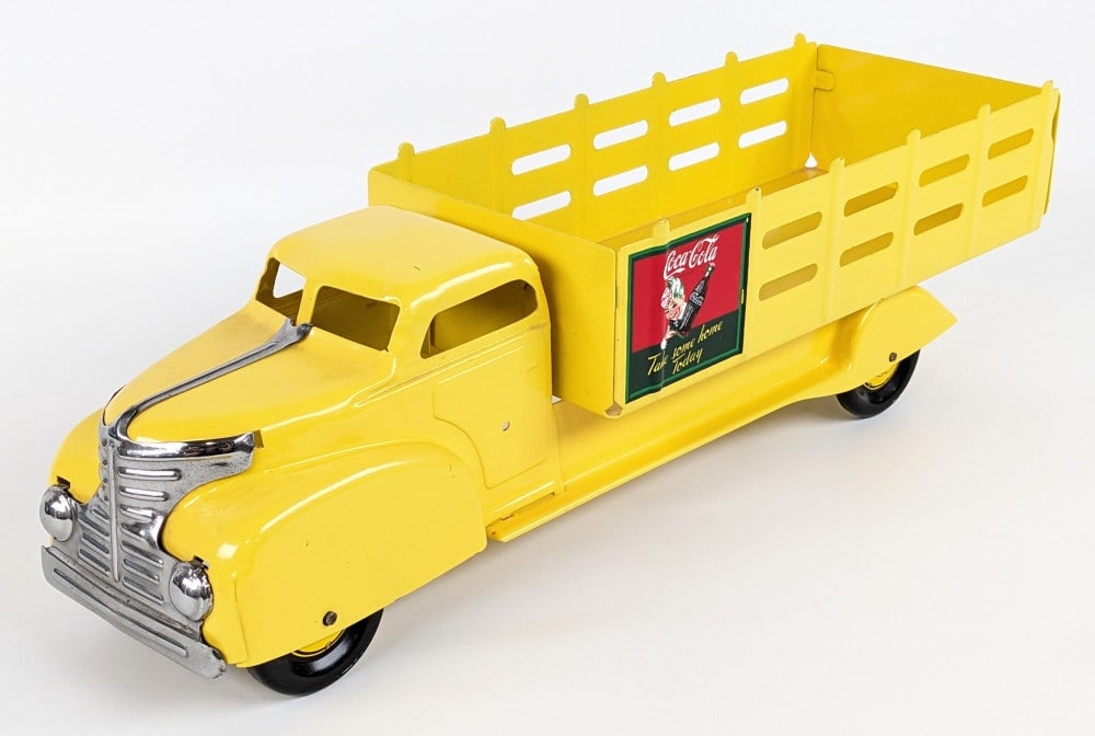 Restored Marx Coca-Cola Delivery Truck (1 of 9)
