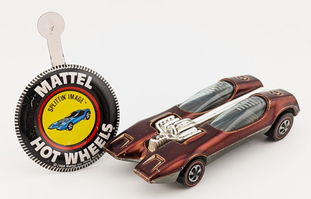 Hot Wheels Redline Brown Splittin Image Car (1 of 7)