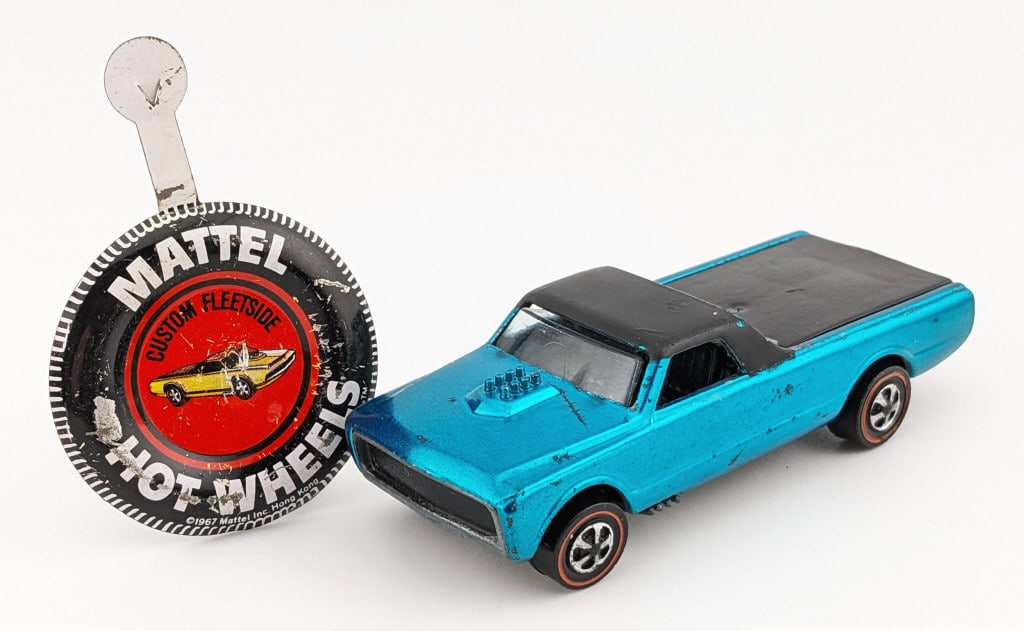 Hot Wheels Redline Aqua Custom Fleetside (1 of 7)
