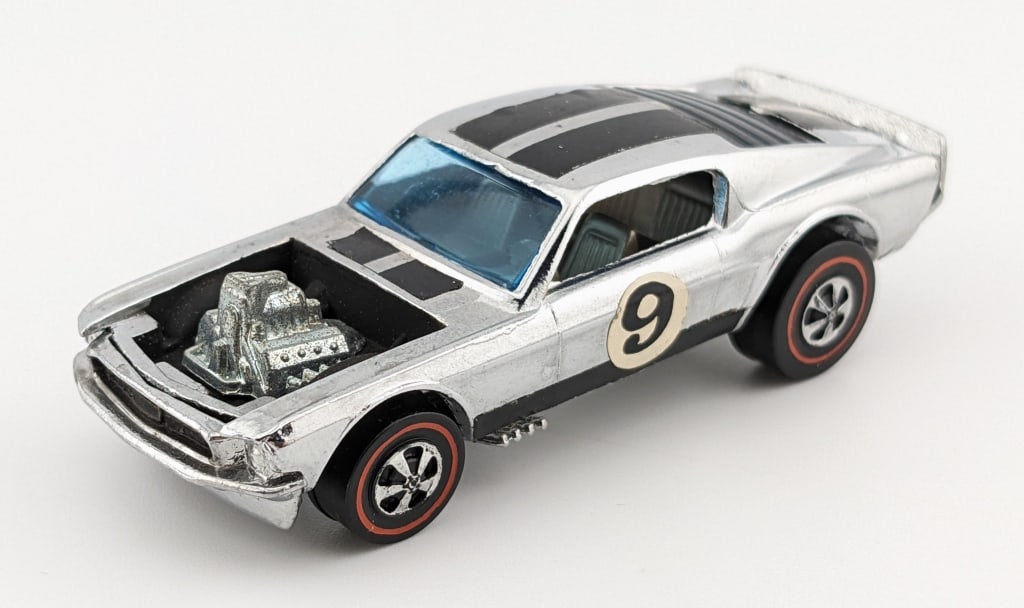 Hot Wheels Redline Chrome Boss Hoss Mustang Club (1 of 7)