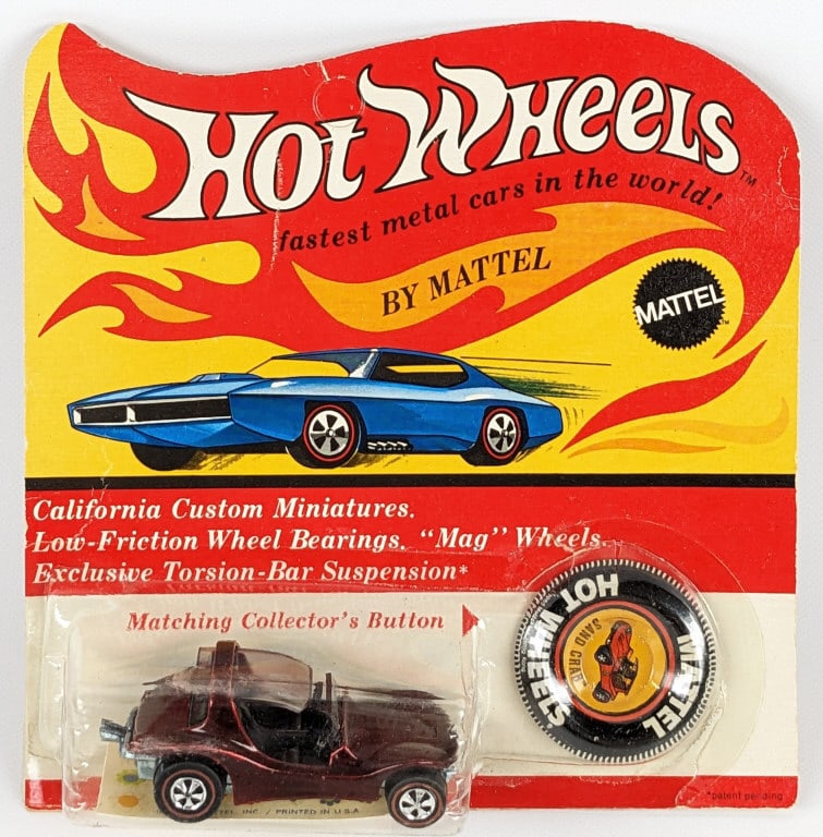 Hot Wheels Redline Magenta Sand Crab On Blister (1 of 7)