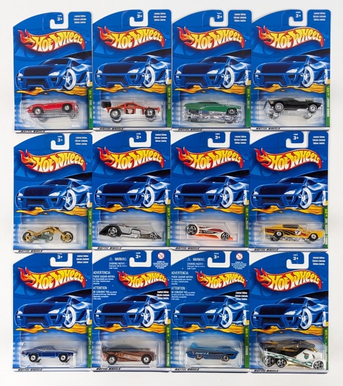 2001 Hot Wheels Treasure Hunt 12 Car Set (1 of 8)