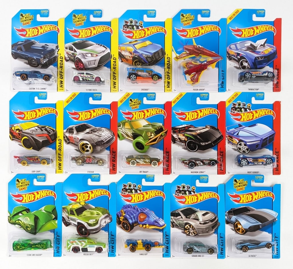 2014 Hot Wheels Treasure Hunt 15 Car Set (1 of 10)
