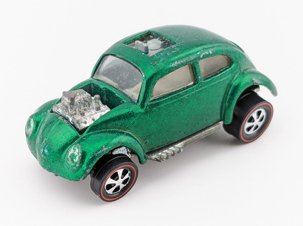 Hot Wheels Redline Green Custom Volkswagen - U.S. (1 of 7)