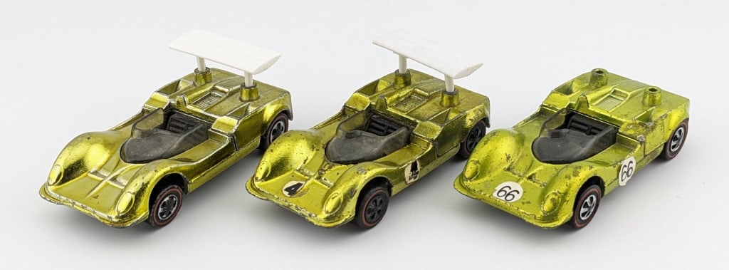 (3) Hot Wheels Redline Chapparral 2G Racers (1 of 19)