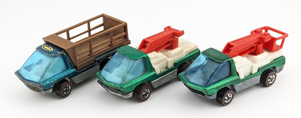 (3) Hot Wheels Redline Heavyweights Trucks (1 of 16)