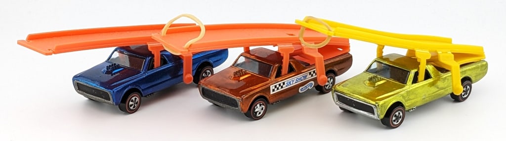 (3) Hot Wheels Redline Custom Fleetside Sky Show (1 of 19)