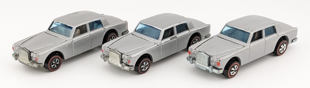 (3) Hot Wheels Redline Rolls-Royce Silver Shadow (1 of 18)