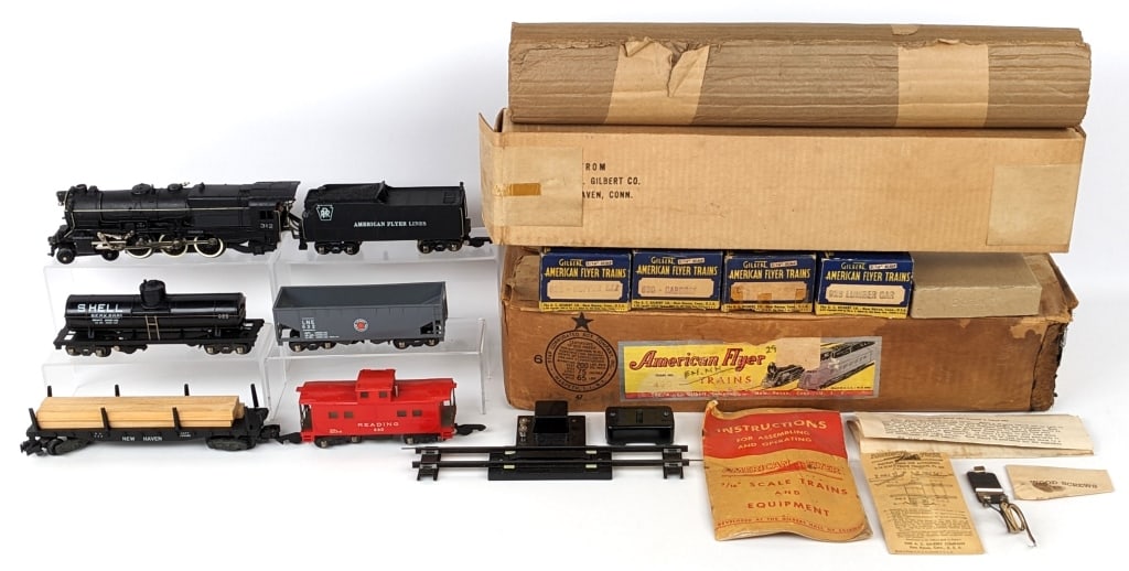 American Flyer Pennsylvania Steam Freight Set 4607 (1 of 12)