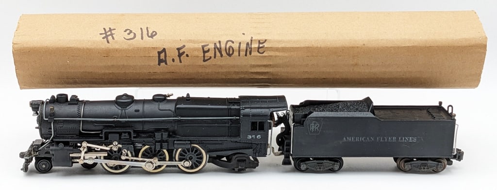 American Flyer PRR #316 Engine & Tender (1 of 16)